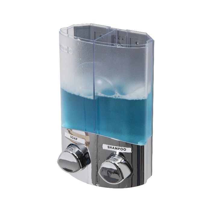 Dispensador de jabón mural "Duo" cromado 6 Compactor