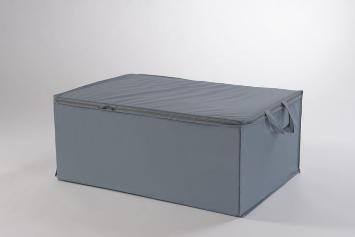Funda almacenaje cremallera y asas peva gris 1 Compactor