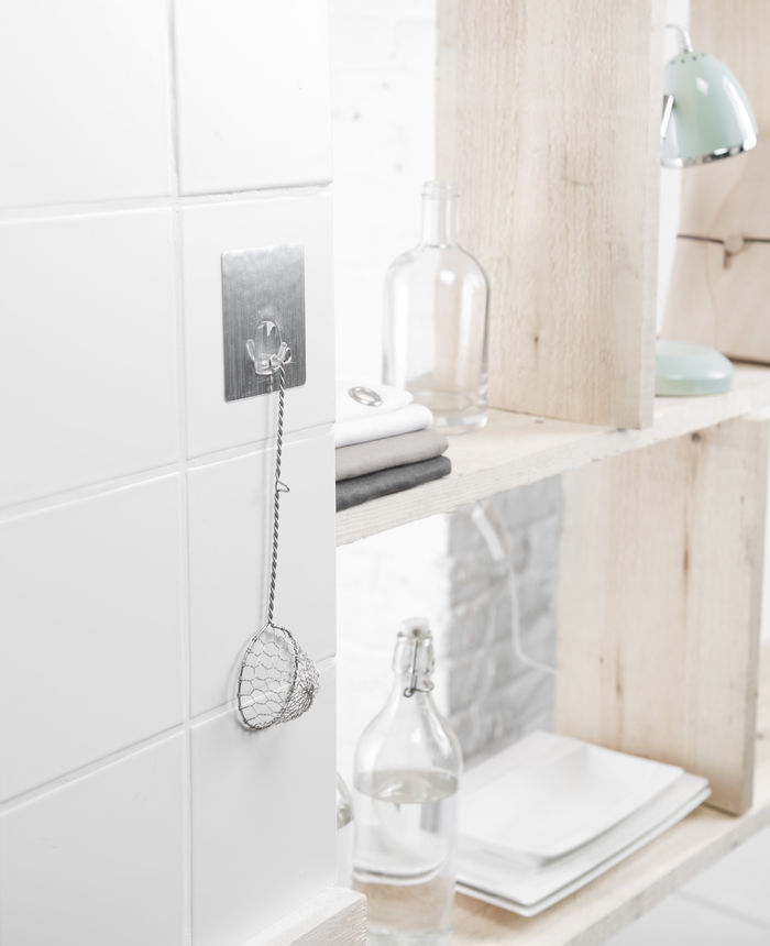 Gancho cromado reposicionable 2 Compactor