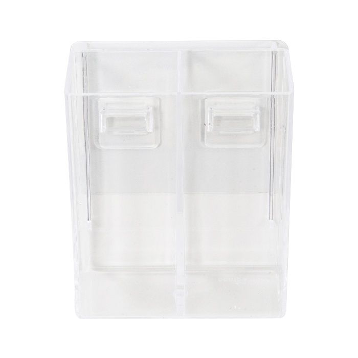 Organizador mural de maquillaje / higiene - 2 compartimentos 2 Compactor