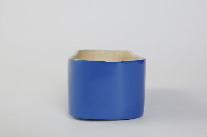 Vacia bolsillos de bambú lacado color índigo "Danang" 4 Compactor