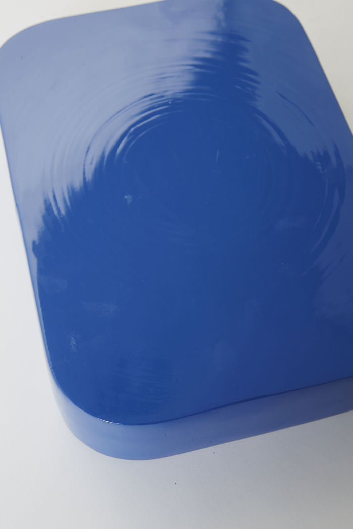 Bandeja en bambú lacado color índigo "Danang" 4 Compactor