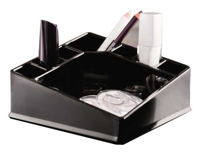 Organizador de maquillaje, color negro 1 Compactor