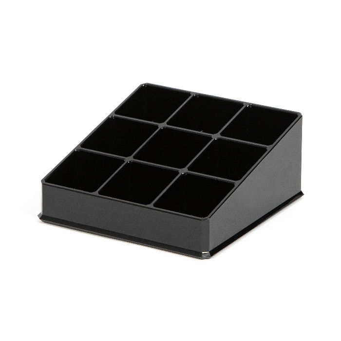 Organizador de esmaltes, negro 1 Compactor