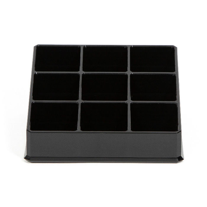 Organizador de esmaltes, negro 2 Compactor