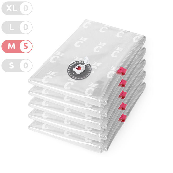 Lote de 5 Bolsas Al Vacío Aspispace - M 1 Compactor