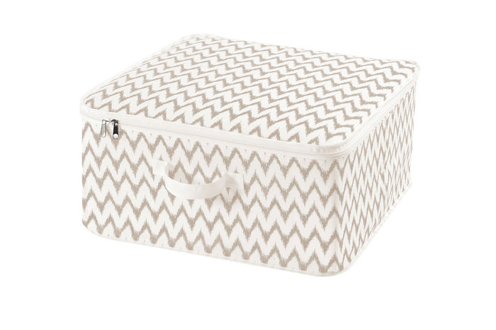 Funda con cremallera "Ikat" Beige 1 Compactor