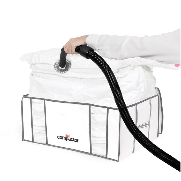 Lote Compactor Life Cajas Almacenaje Semi-Rígida Al Vacío L + XXL 3 Compactor