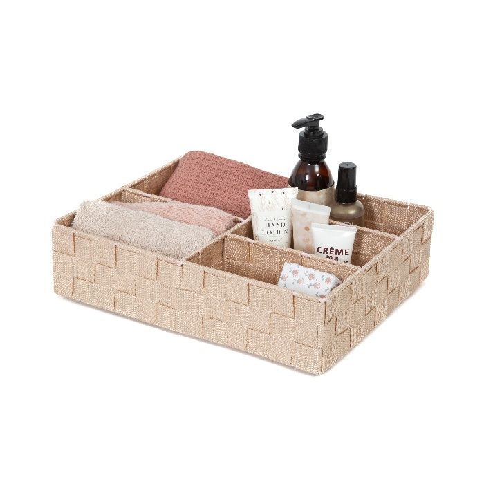 Organizador rosa blush 5 compartimentos 4 Compactor