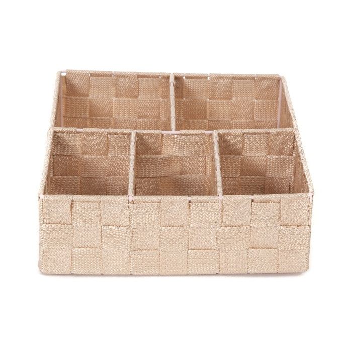 Organizador rosa blush 5 compartimentos 3 Compactor