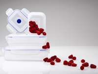 Lote de 3 envases alimentario + bomba de extracción de aire