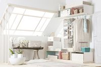 Compactor "Daman" beige Caja Almacenaje Semi-Rígida Al Vacío - M