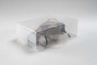 Caja de almacenaje transparente talla L