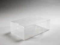 Caja de almacenaje transparente talla L