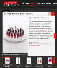 Organizador de esmaltes "My Pretty Nail Bar"