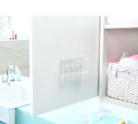 Organizador mural de maquillaje 4 compartimentos