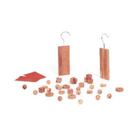 Caja 34 piezas de cedro natural