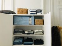 Compactor azul pastel Caja Almacenaje Semi-Rígida Al Vacío - XXL