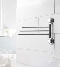 Porta toallas 3 ramas con ventosas Bestlock
