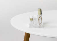 Organizador de barras de labios, transparente