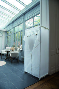 Colgadores para ropa "Milky" blanco