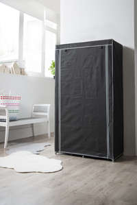 Armario / Colgadores para ropa "Fast" color gris