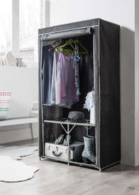 Armario / Colgadores para ropa "Fast" color gris