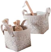 Lote de 2 cestos redondos "Niaouli"