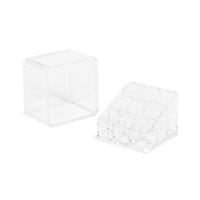 Cofre para barras de labios, transparente