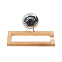 Porta papel higiénico de bambú "Spa"