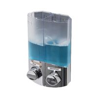 Dispensador de jabón mural "Duo" cromado