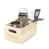 "Box" caja de pino natural, tamaño S