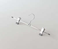 Percha con pinzas para faldas o pantalones "Axel"