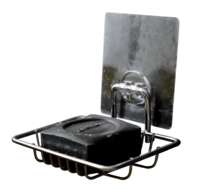 Jabonero metálico auto adhesivo Beslock Magic