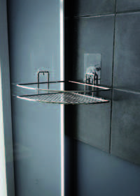 Estante de esquina auto adhesivo