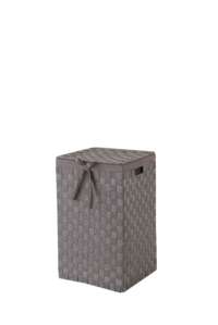 Cesta para la colada cuadrada STAN Gris pardo