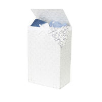 Cesta para la colada rectangular STAN Blanca