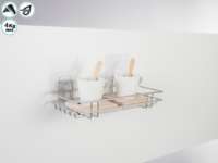 Plancha mural baja auto-adhesiva