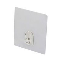 Gancho transparente reposicionable