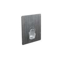 Gancho cromado reposicionable