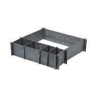 Organizador de cajones "Free" gris