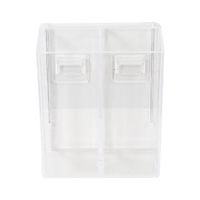 Organizador mural de maquillaje / higiene - 2 compartimentos