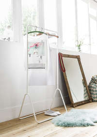 Colgadores para ropa "Fyn", color blanco