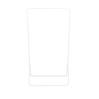 Colgadores para ropa "Niels", blanco