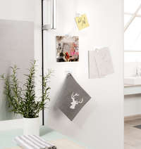 Lote de 4 pinzas "Clip" auto adhesivas