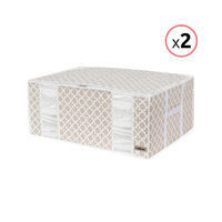 LOTE DE 2 COMPACTOR Taupe "Madison" TALLA XXL