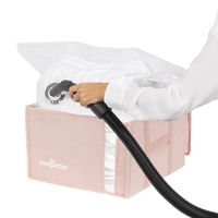 Compactor Pink Edition Caja Almacenaje Semi-Rígida Al Vacío - M