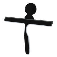 Escobilla de goma para ducha con ventosas "Bestlock Black"