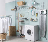 Cesto tamaño XXL Walltech Lavandería